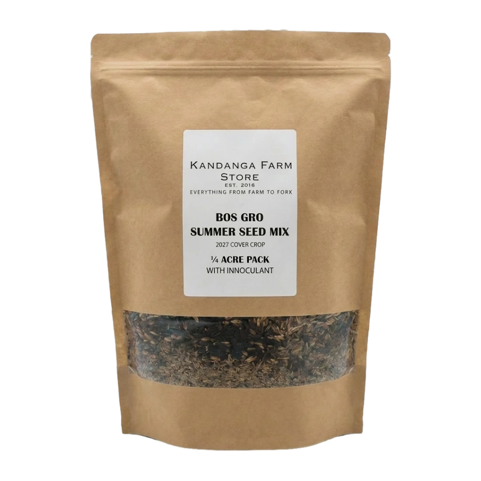 Summer Seed Mix 1/4 Acre Pack Inc Inoculant